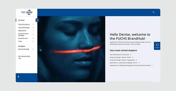 Digitales Brandportal für FUCHS SE: Gelebte Brand Experience