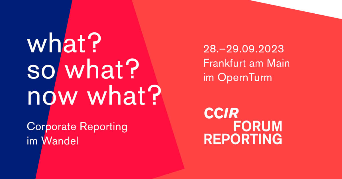 CCIR Forum Reporting 2023 mit wirDesign und EnBW