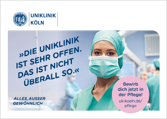 Alles, außer gewöhnlich: Arbeitgeberkampagne für die Uniklinik Köln ...