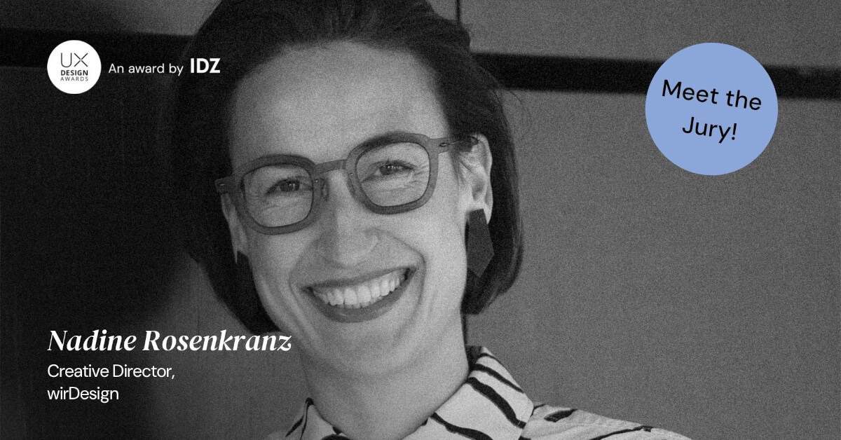 Creative Director Nadine Rosenkranz ist Jurymitglied der UX Design Awards 2026