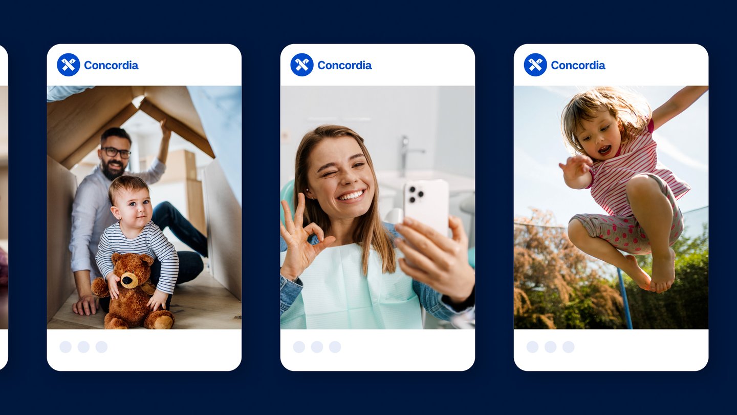 Markenrelaunch für Concordia durch wirDesign