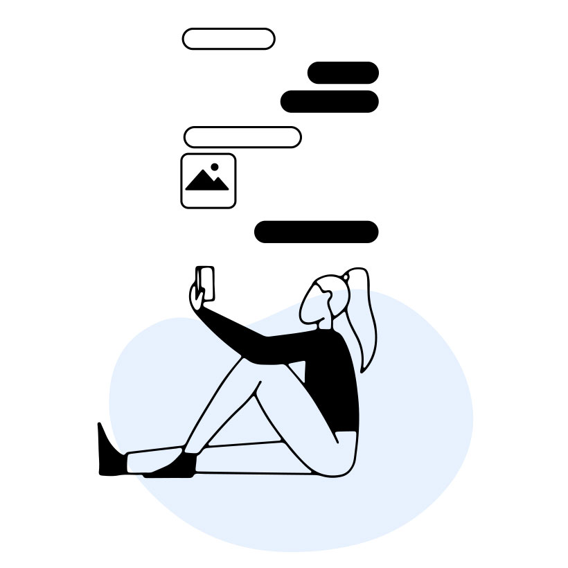 Poster Kundenchats mit Userlike